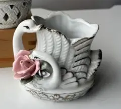 白鳥の小物入れ