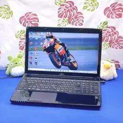 訳あり特価！Corei7&16GB搭載✨富士通黒ノートパソコン✨Office付
