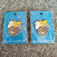 ロゴピンズ　ポケモンセンター札幌限定　2個セット　新品未開封品