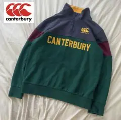 ★Canterbury ★ハーフジップM 美品 即日発送