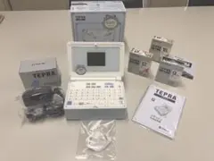 【全て新品】ガーリーテプラ テプラ TEPRA キングジム 純正アダプター付き
