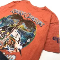 KENNY CHESNEY ミュージック ツアーTシャツ オレンジ メンズL