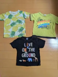サイズ100 男児まとめ売り Tシャツ3枚