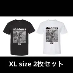 SHADOWS DIG TOUR EXTRA TOUR Tee XL 新品未使用 EXTRA XL DIG SHADOWS 新品未使用 Tee TOUR TOUR