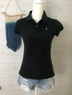 ★ラルフローレン★Y2K sports ポロ ブラック