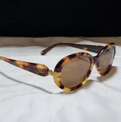 ◆FENDI　フェンディ◆ロゴ付き　サングラス　べっ甲柄