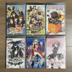 PSP ソフト けいおん、牧場物語、ブラックロックシューターなど 6本