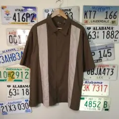 USA古着 Café Luna 半袖シャツ ビッグサイズ2XL