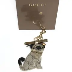 GUCCI グッチ キーホルダー チャーム パグ 犬 オリバー GGプラス