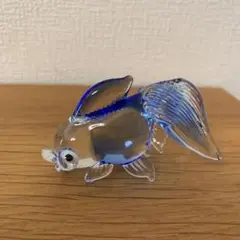 ⑥ 出目金 きんぎょ 金魚 ガラス製 ガラス細工