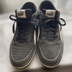 訳あり☆ PUMA プーマ　スニーカー　黒　26.5cm 27cm