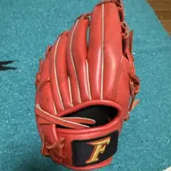 ファルコンモデル　野球グローブ　軟式用　赤