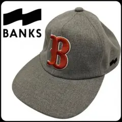 BANKS JOURNALバンクスジャーナルBグラフィックワッペンキャップ
