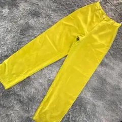 ✨良品✨ Visee カジュアルパンツ シルク100 サイズM イエローグリーン