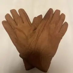ブラウンレザーグローブ