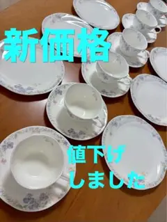 ノリタケ カップ&ソーサー＆ケーキ皿6客セット AUDREY