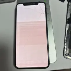 純正割れiPhone XSフロントパネル