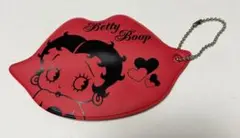 BETTY BOOP ベティブープ キーホルダー 唇 PVCケース