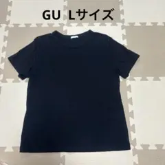 コットンスムースクルーネックT ブラック