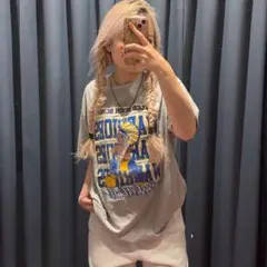 【送料無料】USA古着 Tシャツ WARRIORS ユニセックス Lサイズ