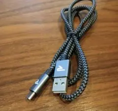 ナイロン編み USB充電ケーブル
