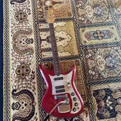 エレキギター 赤　テスコTEISCO K3L 2025年最新】teisco K-3Lの人気アイテム - メルカリ