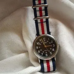 Timex ウィークエンダー 腕時計 黒文字盤 ミリタリーウォッチ