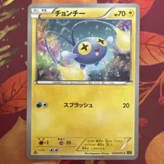 ポケモンカード XY5 チョンチー スプラッシュ 2014