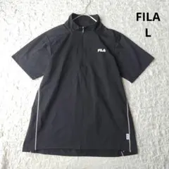 【フィラ】FILA ハーフジップシャツ ポロシャツ　ゴルフ　ユニセックス　L