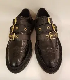 BURBERRY バーバリー モンクストラップ フルブローグ