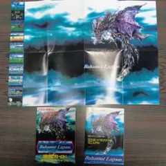 バハムートラグーン　ポスター、攻略ガイド、マスタードラグナーズマニュアル