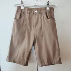 ハーフパンツ■ベージュ■130