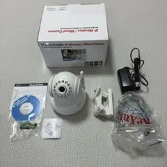 【美品】ワイヤレスカメラ　ペットカメラ　ベビーモニター　wanscam