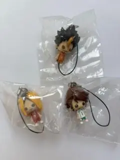 ハイキュー‼︎ ストラップ　3個セット