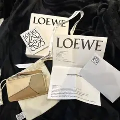 国内完売品◆LOEWEパズルコインケース Dune