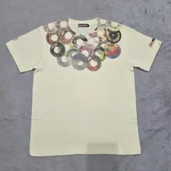 manic dee　マニックディー　Tシャツ　S　イエロー　レコード　Bob
