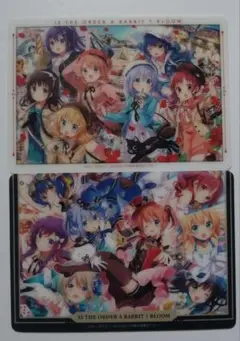 ごちうさ　ブラインドコレクションシート　２枚セット