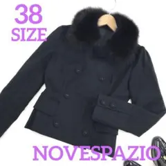 NOVESPAZIO ノーベスパジオ ブルーフォックスショートコート