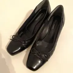 golden foot ゴールデンフィット 黒 ブラック パンプス 未使用級