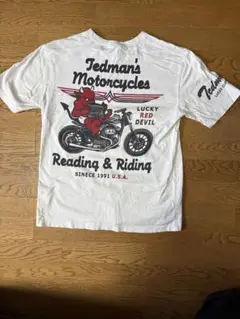 Tedman テッドマン Tシャツ 白 アメカジ バイカー