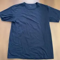 ★2025年製着用1回超美品★ユニクロ エアリズムコットンTシャツ L ネイビー