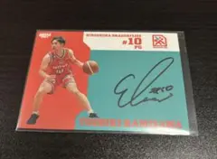 Bリーグカード　直筆サイン　 上澤 俊喜