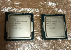Intel Core i5-4590 CPU 2個セット！