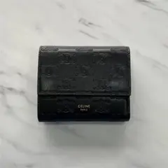 CELINE セリーヌ スモール トリフォールドウォレット トリオンフ