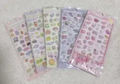 ぷっくりシール　5枚セット