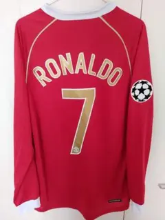 【美品】レア サッカー マンチェスターユナイテッド ロナウド ユニフォーム