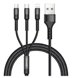 新品未使用！RAVIAD 3in1 充電ケーブル ライトニング typeーC