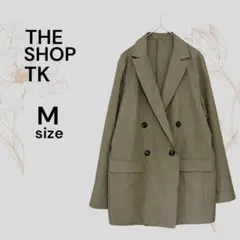 THE SHOP TK レディース ジャケット ダブル ブラウン M