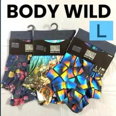 397/2【吸汗速乾】グンゼ BODY WILD ボクサーパンツ 前とじＬ3枚
