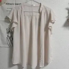honeys袖フリルシャツ